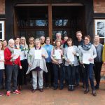 Löwenherz-Schulung 15 Teilnehmer*innen freuen sich über ihre Zertifikate