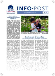 Infopost Nr. 90 – Ausgabe August 2022