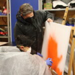 Grafitti-Workshop für erkrankte Jugendliche bei Löwenherz